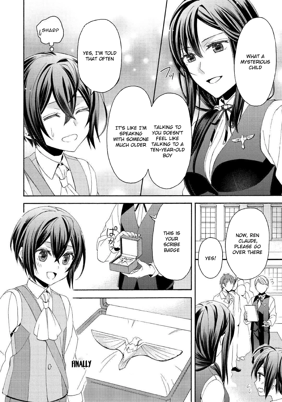 Child in Another World: Adopted & Scribe Chapter 4 Page 22